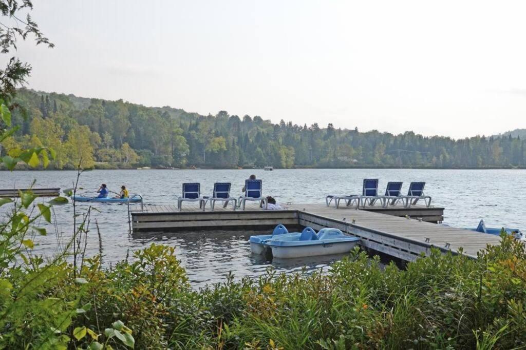 Deluxe Suite - View on Lake&6 Min from Tremblant Versant Nord Lac-Superieur Exterior foto