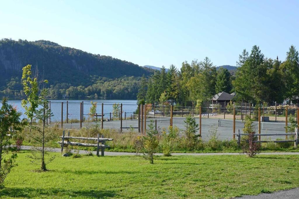 Deluxe Suite - View on Lake&6 Min from Tremblant Versant Nord Lac-Superieur Exterior foto