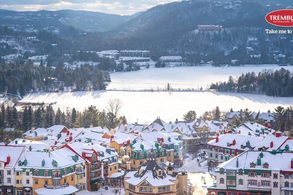 Deluxe Suite - View on Lake&6 Min from Tremblant Versant Nord Lac-Superieur Exterior foto