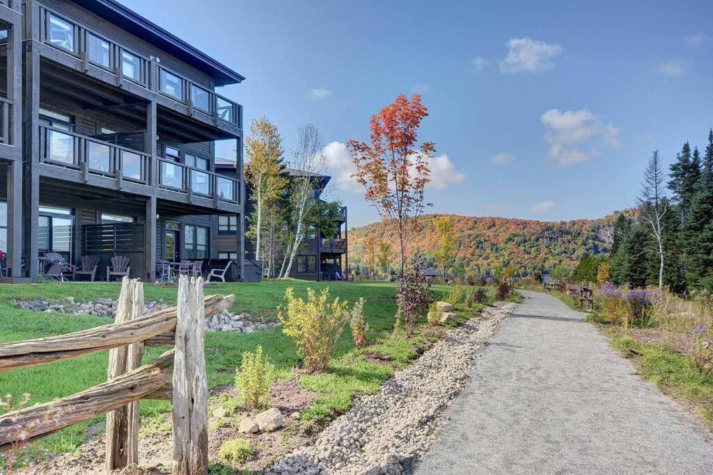 Deluxe Suite - View on Lake&6 Min from Tremblant Versant Nord Lac-Superieur Exterior foto