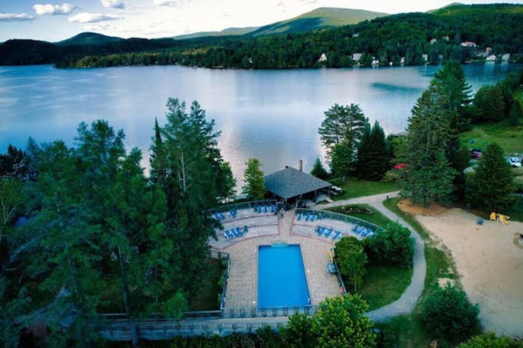 Deluxe Suite - View on Lake&6 Min from Tremblant Versant Nord Lac-Superieur Exterior foto